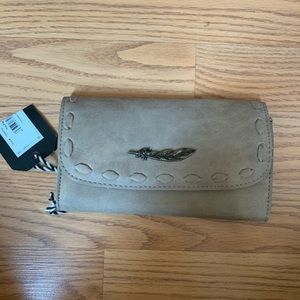 Taupe wallet